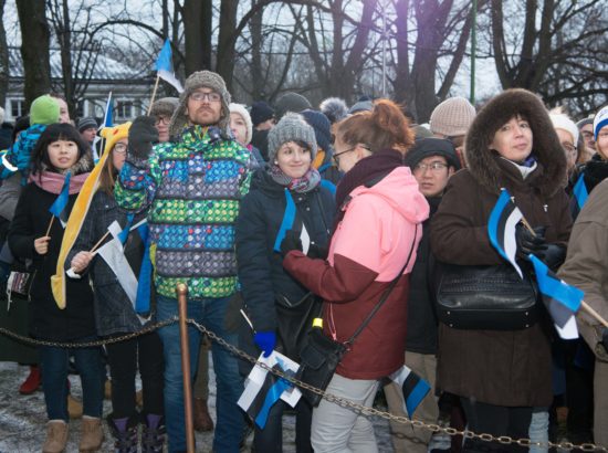 Eesti Vabariigi 99. aastapäeva tähistamine